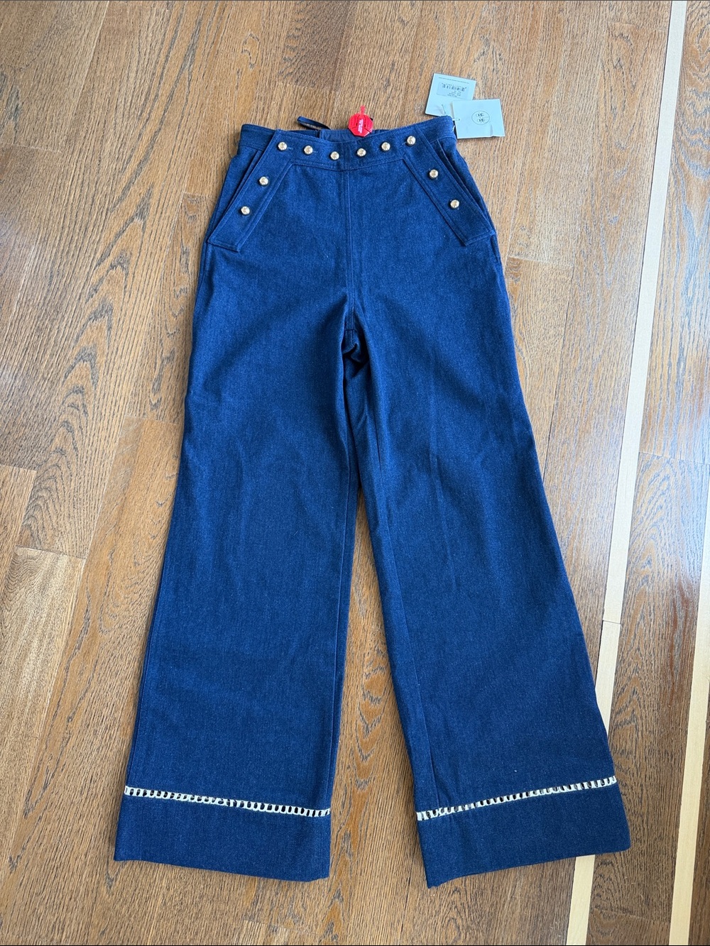 NWT Carolina K Marine Pants - Picture 6 of 6